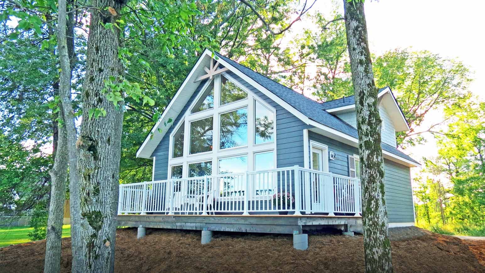 Image of beautiful cabin